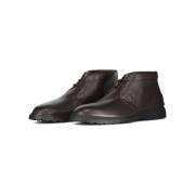 Tod's Hybrid Chukka Boots med Gummisula Brown, Herr