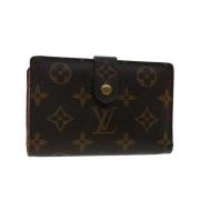 Louis Vuitton Vintage Pre-owned Belagd canvas plnbcker Brown, Dam