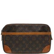 Louis Vuitton Vintage Pre-owned Canvas kuvertvskor Brown, Dam