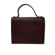 Yves Saint Laurent Vintage Pre-owned Laeder handvskor Brown, Dam