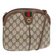 Gucci Vintage Pre-owned Laeder gucci-vskor Beige, Dam