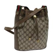 Gucci Vintage Pre-owned Laeder gucci-vskor Beige, Dam