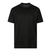 Emporio Armani Logo Grafisk T-shirt Black, Herr