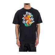 Givenchy Kortärmad Bas T-shirt Black, Herr