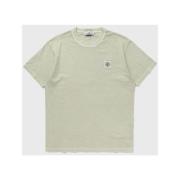 Stone Island Avslappnad Bomull T-shirt Green, Herr