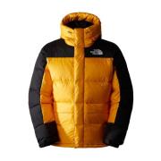 The North Face Stilfull och varm herr dunjacka i Summit Gold/Black Yel...