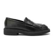 Carmens Fringe Moccasin för mångsidig stil Black, Dam