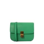 Celine Vintage Pre-owned Laeder celine-vskor Green, Dam