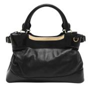 Burberry Vintage Pre-owned Laeder totevskor Black, Dam