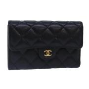 Chanel Vintage Pre-owned Metall plnbcker Black, Dam