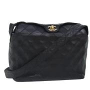 Chanel Vintage Pre-owned Laeder chanel-vskor Black, Dam