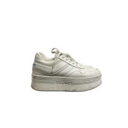 Celine Vintage Pre-owned Laeder sneakers White, Dam