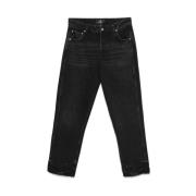 Represent Svart Sliten Denim Jeans Black, Herr