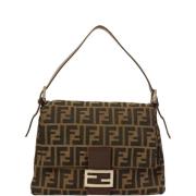 Fendi Vintage Pre-owned Tyg fendi-vskor Brown, Dam