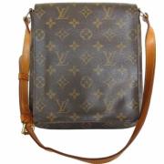 Louis Vuitton Vintage Pre-owned Tyg louis-vuitton-vskor Brown, Dam