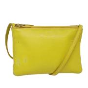 Celine Vintage Pre-owned Laeder celine-vskor Yellow, Dam