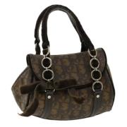 Dior Vintage Pre-owned Canvas dior-vskor Brown, Dam