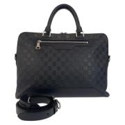 Louis Vuitton Vintage Pre-owned Laeder handvskor Black, Herr