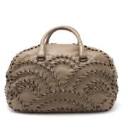 Bottega Veneta Vintage Pre-owned Laeder handvskor Brown, Dam