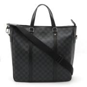 Louis Vuitton Vintage Pre-owned Canvas axelremsvskor Black, Herr