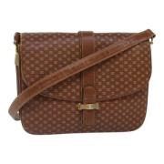 Celine Vintage Pre-owned Canvas celine-vskor Brown, Dam