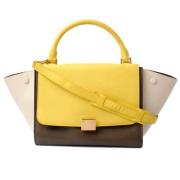 Celine Vintage Pre-owned Laeder celine-vskor Yellow, Dam