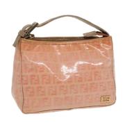 Fendi Vintage Pre-owned Canvas handvskor Orange, Dam