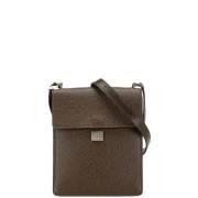 Louis Vuitton Vintage Pre-owned Laeder crossbodyvskor Brown, Dam