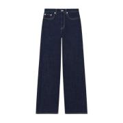 Kenzo Navy Logo Jeans Blue, Dam