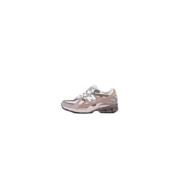 New Balance Beige Sneakers med Mocka Detaljer Multicolor, Herr