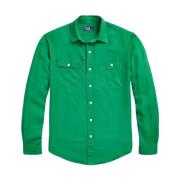 Ralph Lauren Grön Classic Fit Skjorta Green, Herr