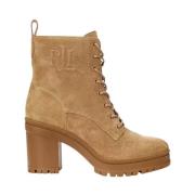 Ralph Lauren Suede Ankelboots Cameron Brown, Dam