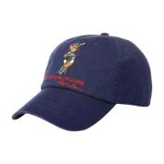 Ralph Lauren Keps med Polo Bear Patch Blue, Herr