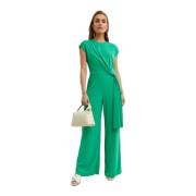 Ralph Lauren Grön jumpsuit med knytning Green, Dam