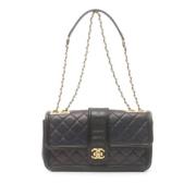 Chanel Vintage Pre-owned Laeder chanel-vskor Blue, Dam