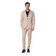 Mason's Regular Fit Ull Effekt Flanell Blazer Gray, Herr