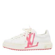 Louis Vuitton Vintage Pre-owned Laeder sneakers White, Dam