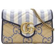 Gucci Vintage Pre-owned Laeder gucci-vskor Beige, Dam