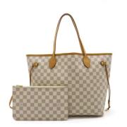 Louis Vuitton Vintage Pre-owned Canvas louis-vuitton-vskor Beige, Dam