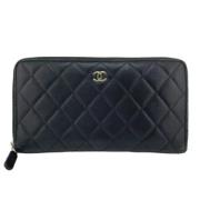 Chanel Vintage Pre-owned Laeder plnbcker Black, Dam