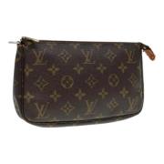 Louis Vuitton Vintage Pre-owned Canvas kuvertvskor Brown, Dam