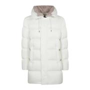 Herno Faux Fur Arendelle Puffer Jacket White, Herr