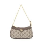 Gucci Vintage Pre-owned Canvas handvskor Beige, Dam