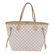 Louis Vuitton Vintage Pre-owned Canvas axelremsvskor White, Dam