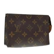 Louis Vuitton Vintage Pre-owned Canvas necessrer Brown, Dam