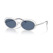 Emporio Armani Transparent Blå Solglasögon EA 2160 White, Dam