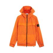 Stone Island Djärv Orange Giubbotto Jacka Orange, Herr