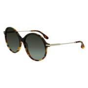 Victoria Beckham Brun Acetat Dam Solglasögon Brown, Dam