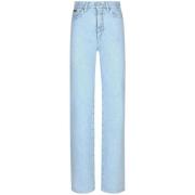 Dolce & Gabbana Högmidjade slim jeans Blue, Dam