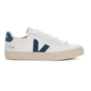 Veja Vita Kalifornien Blå Läder Sneakers White, Herr